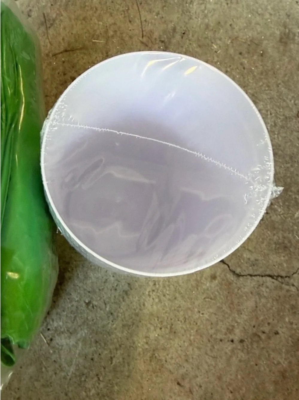 N/A white football